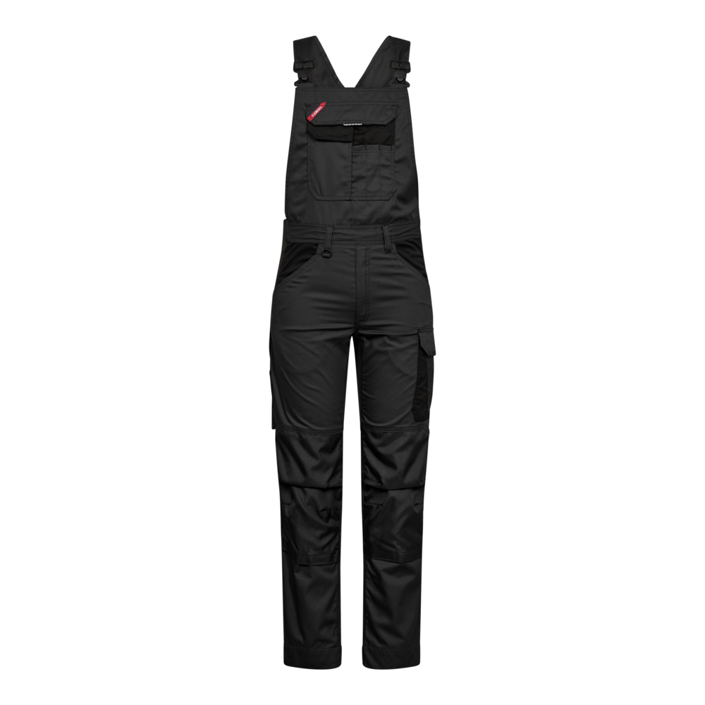 F. Engel Venture Latzhose 7920 anthrazitgrau/schwarz CH48C, Kurz