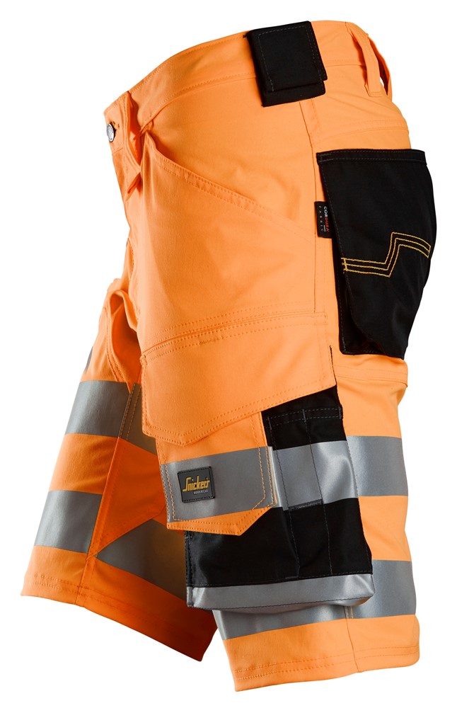 High-Vis-Stretchshorts, Warnschutzklasse 1