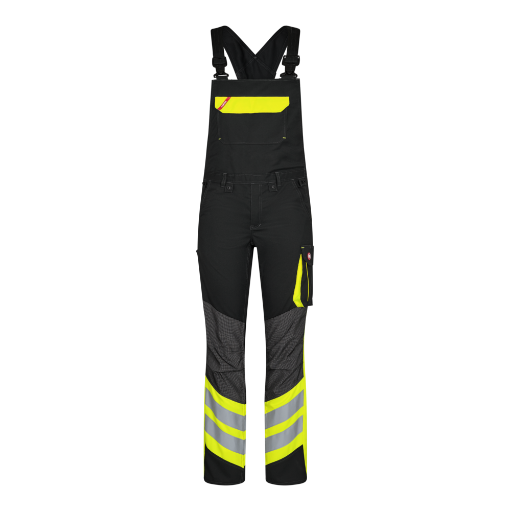 Cargo Latzhose 2038 gelb/schwarz CH44C, Kurz