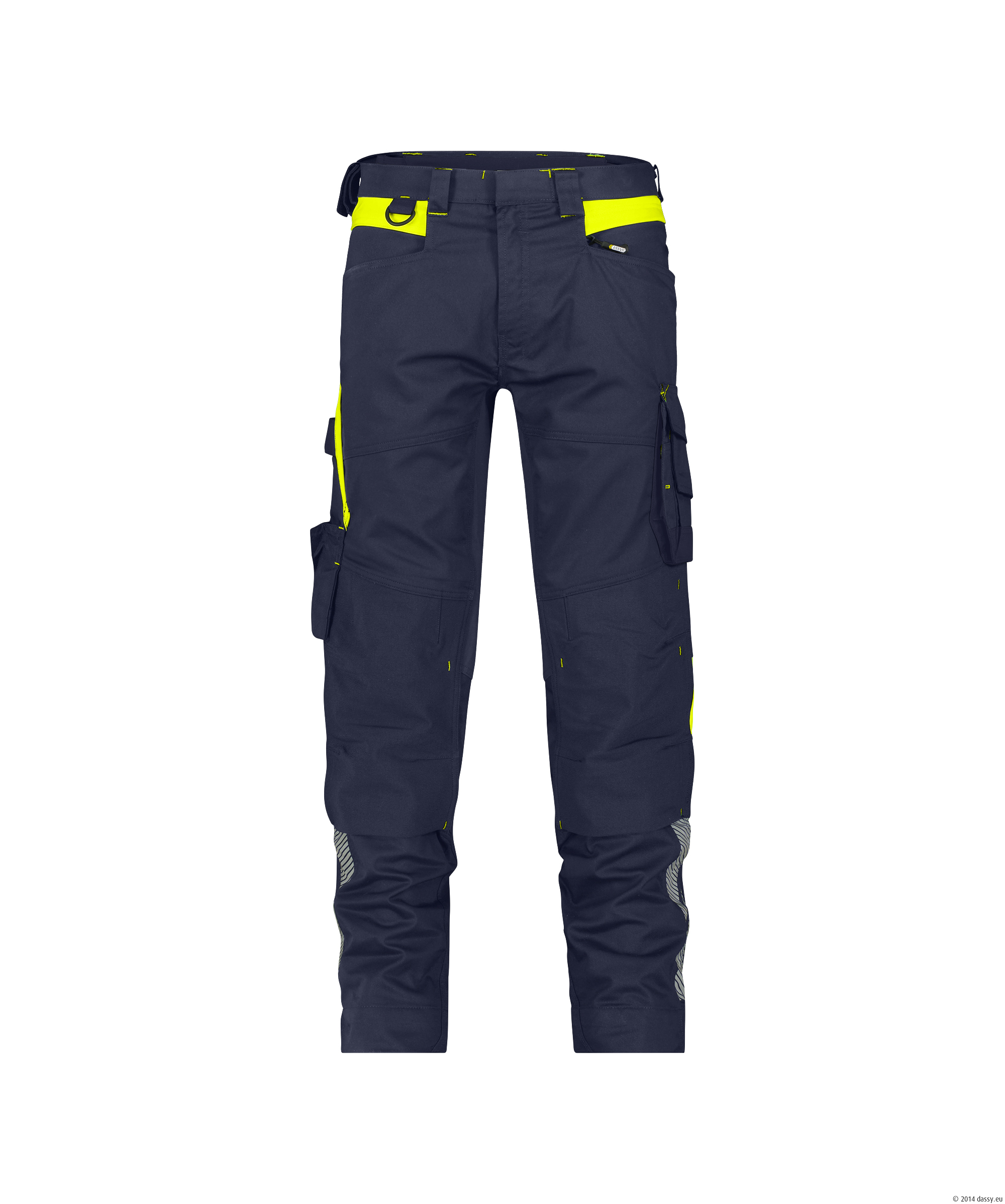 DASSY® Canton 6895-nachtblau-neongelb Standard, 48