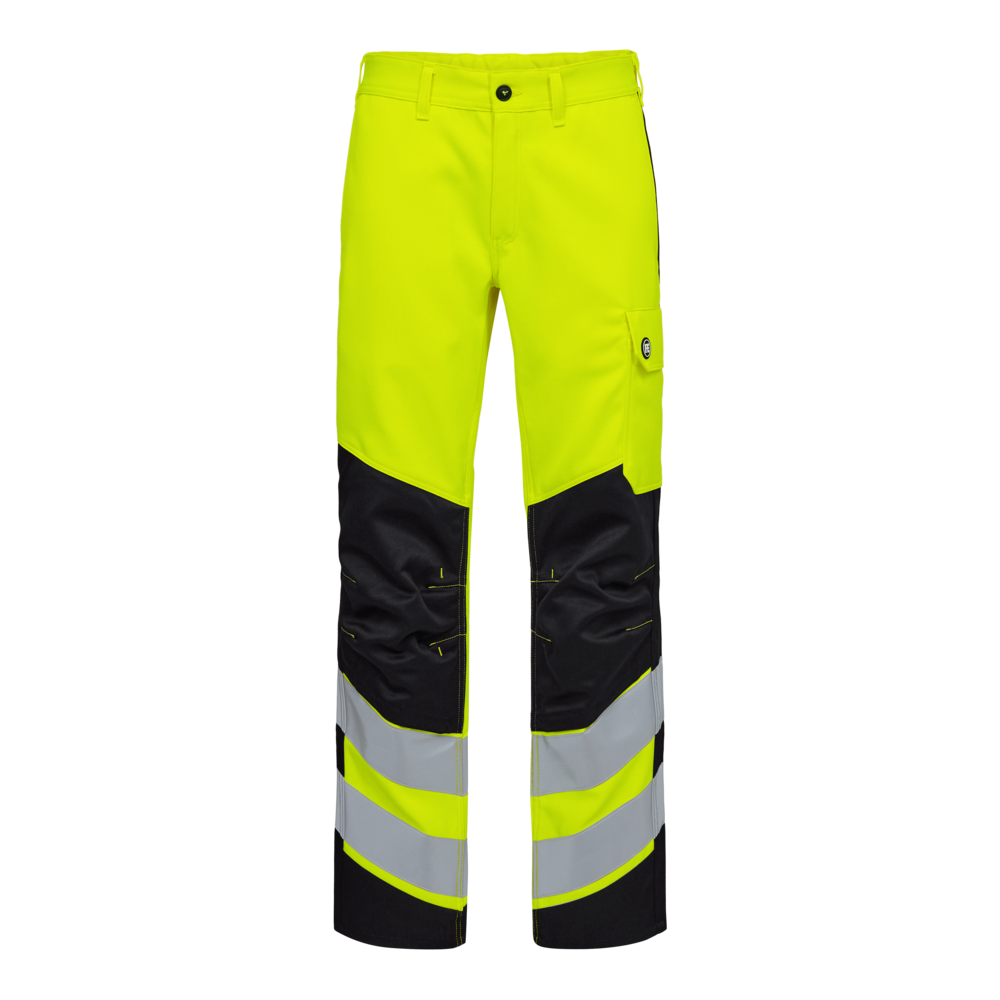 F. Engel Safety Warnhose 3820 gelb/schwarz CH40, Standard