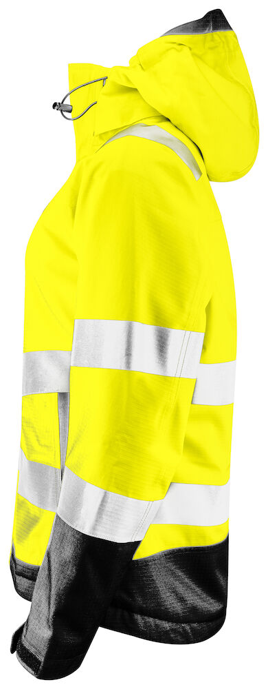6449 FUNKTIONELLE DAMENJACKE EN ISO 20471 KLASSE 2/3 11 gelb/schwarz hv S