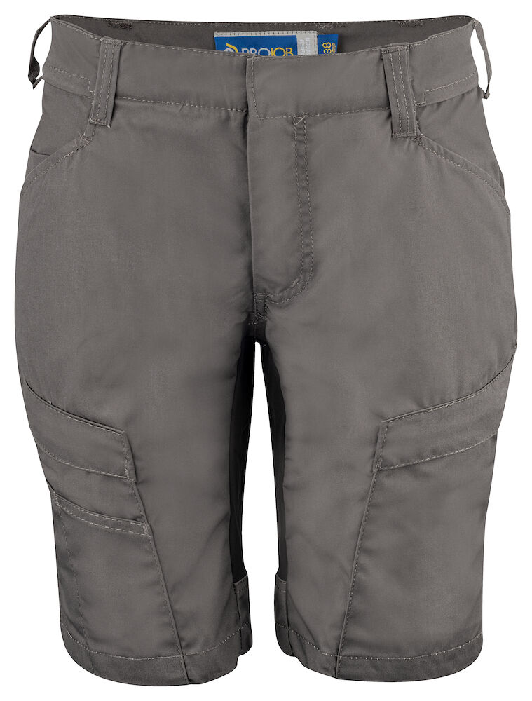 2555 STRETCH DAMEN SHORTS 98 grau C36