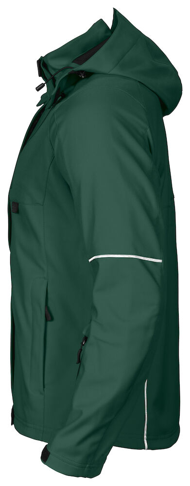 3412 DAMEN 3-LAGIGE SOFTSHELL JACKE 66 waldgrün 3XL