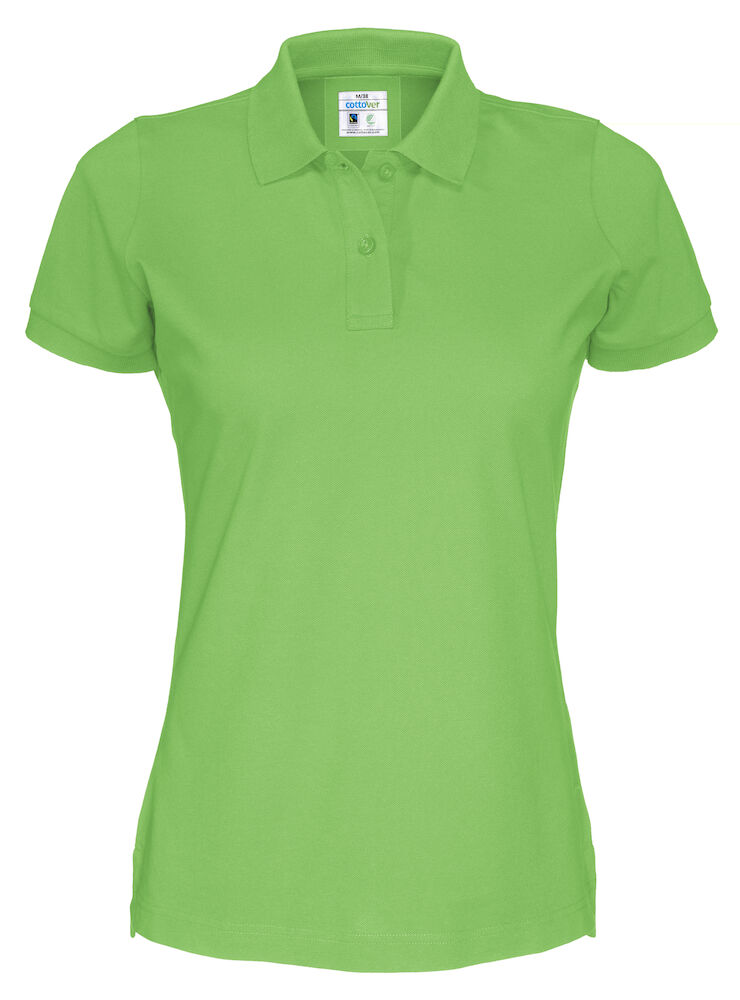 Pique SS Lady 645 green XS