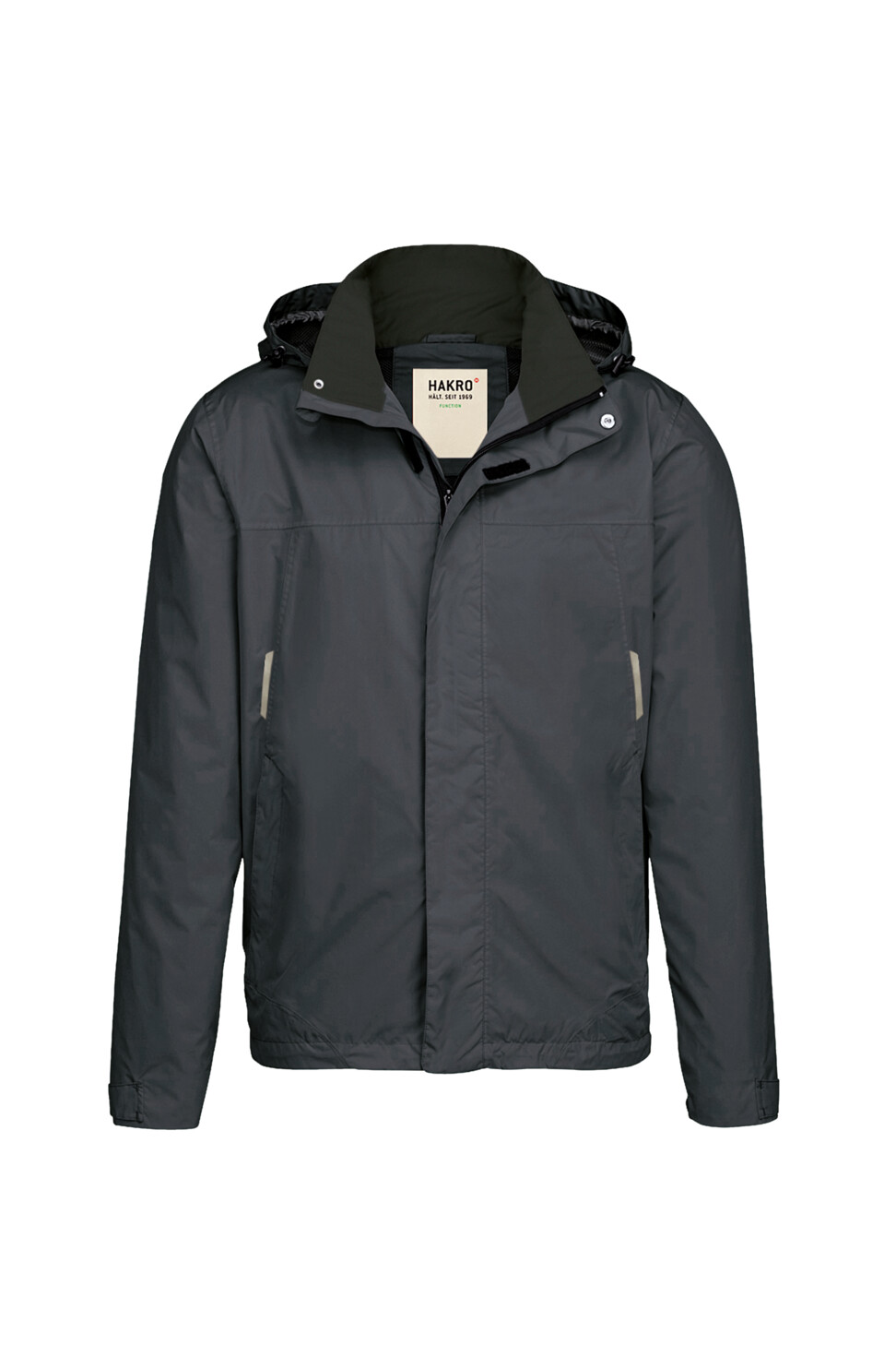 Hakro Regenjacke Connecticut 028-anthrazit M
