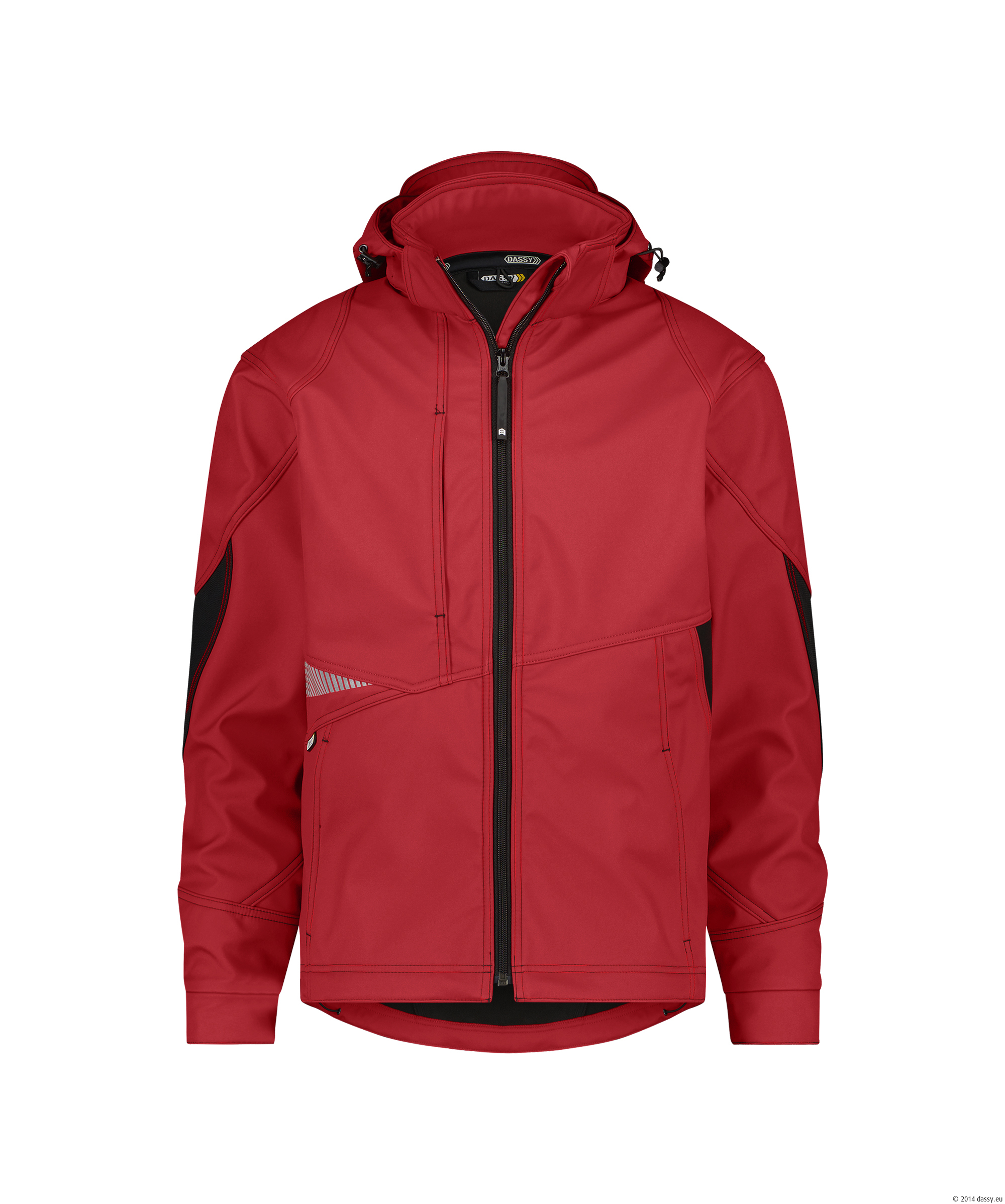DASSY® Gravity 6674 rot-schwarz 2XL