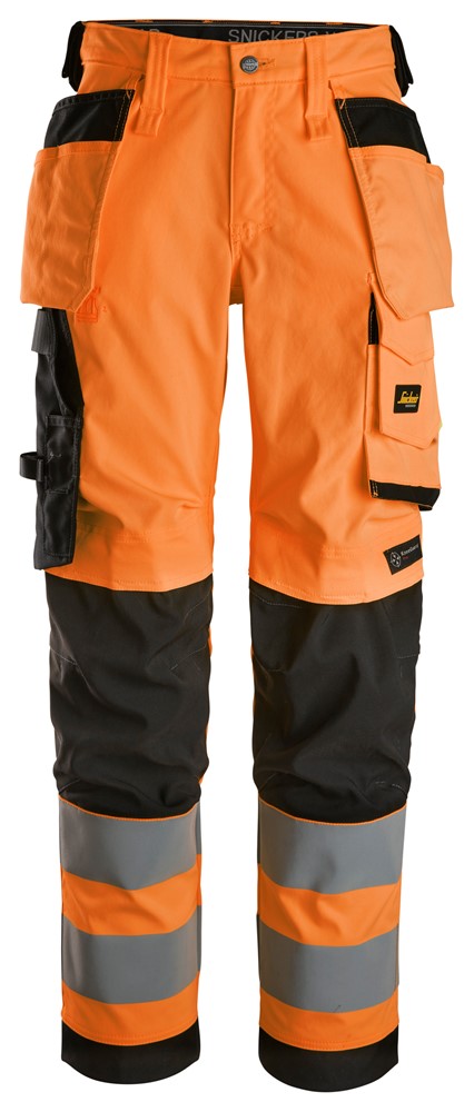 5504 - High Visibility Orange - Black