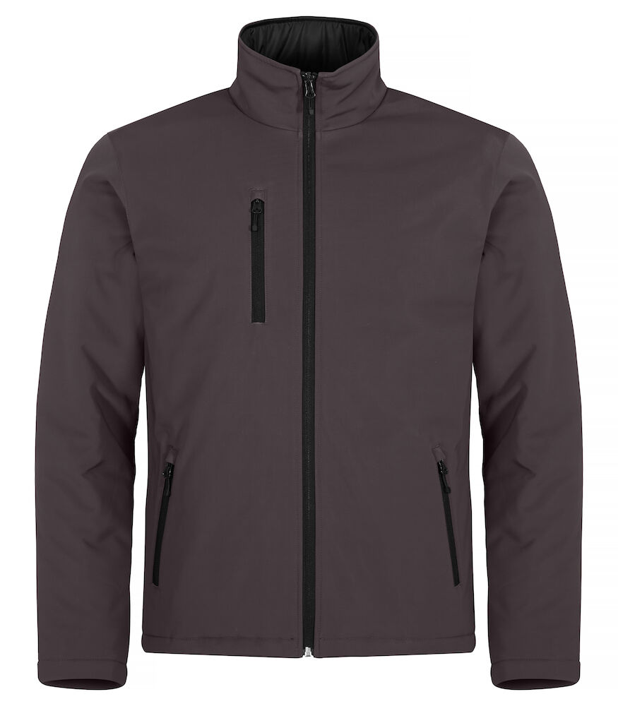 Padded Softshell Jacket 945 dunkelgrau XS
