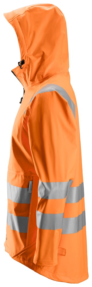 High-Vis PU Regen-Arbeitsjacke, Klasse 3