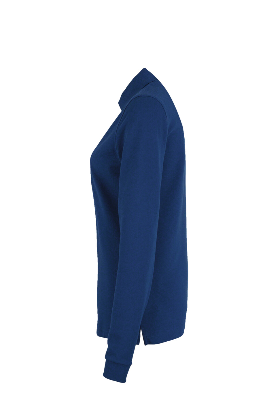 Hakro Damen Longsleeve-Poloshirt Mikralinar 129-ultramarinblau S