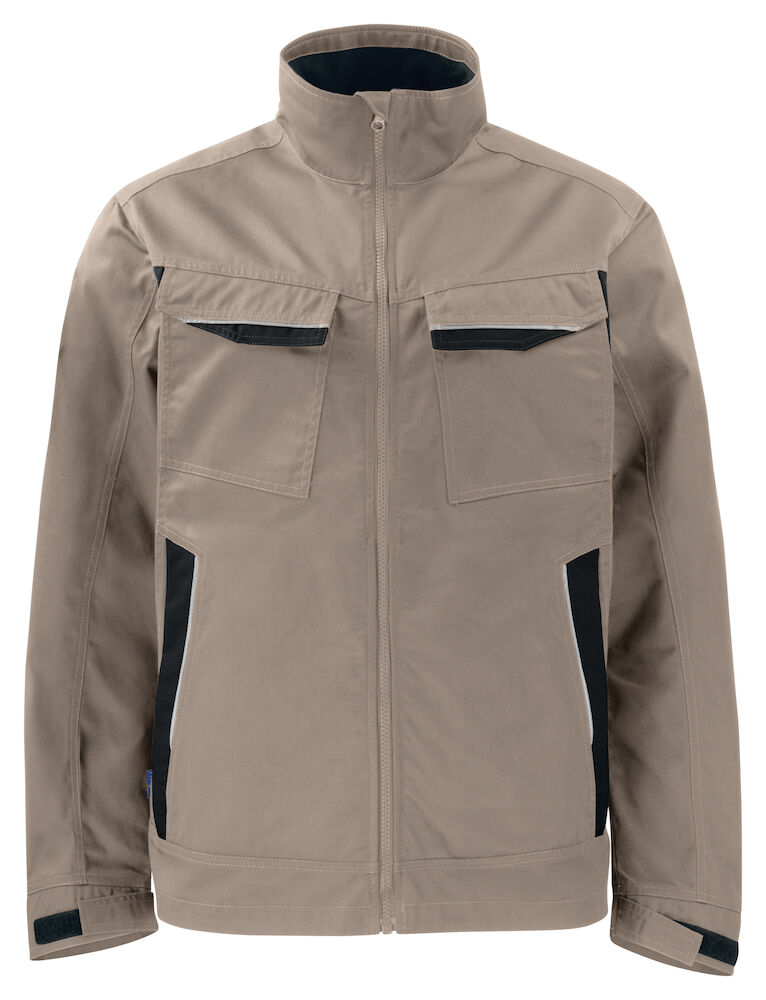 5425 SERVICE JACKE MIT KONTRASTELEMENTEN 82 khaki XS