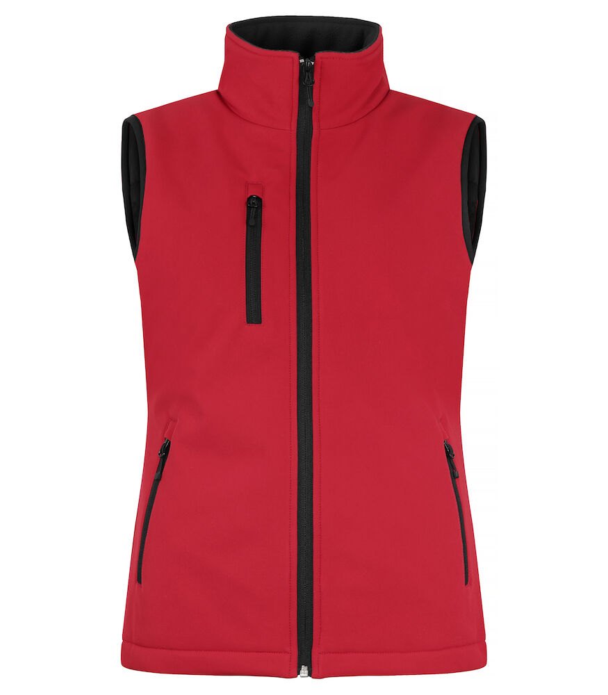 Padded Softshell Vest Women 35 rot XS