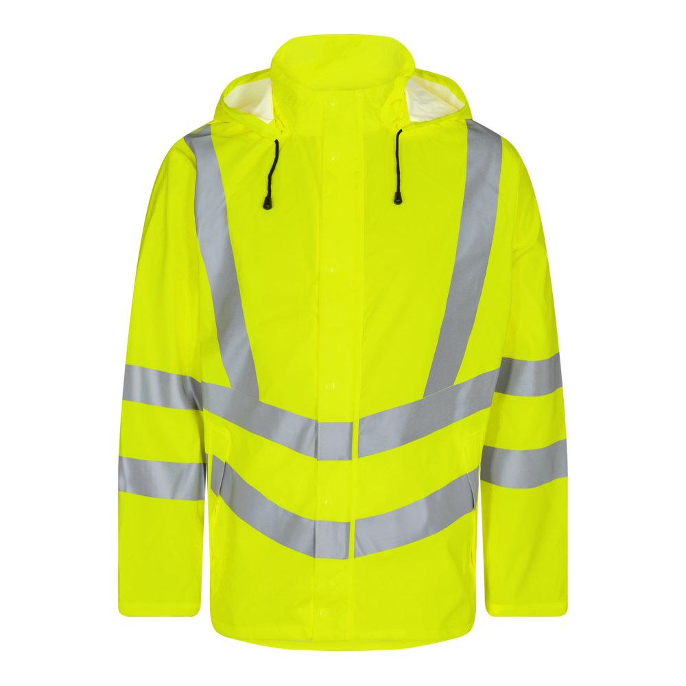 F. Engel Safety Warn-Regenjacke Orange
