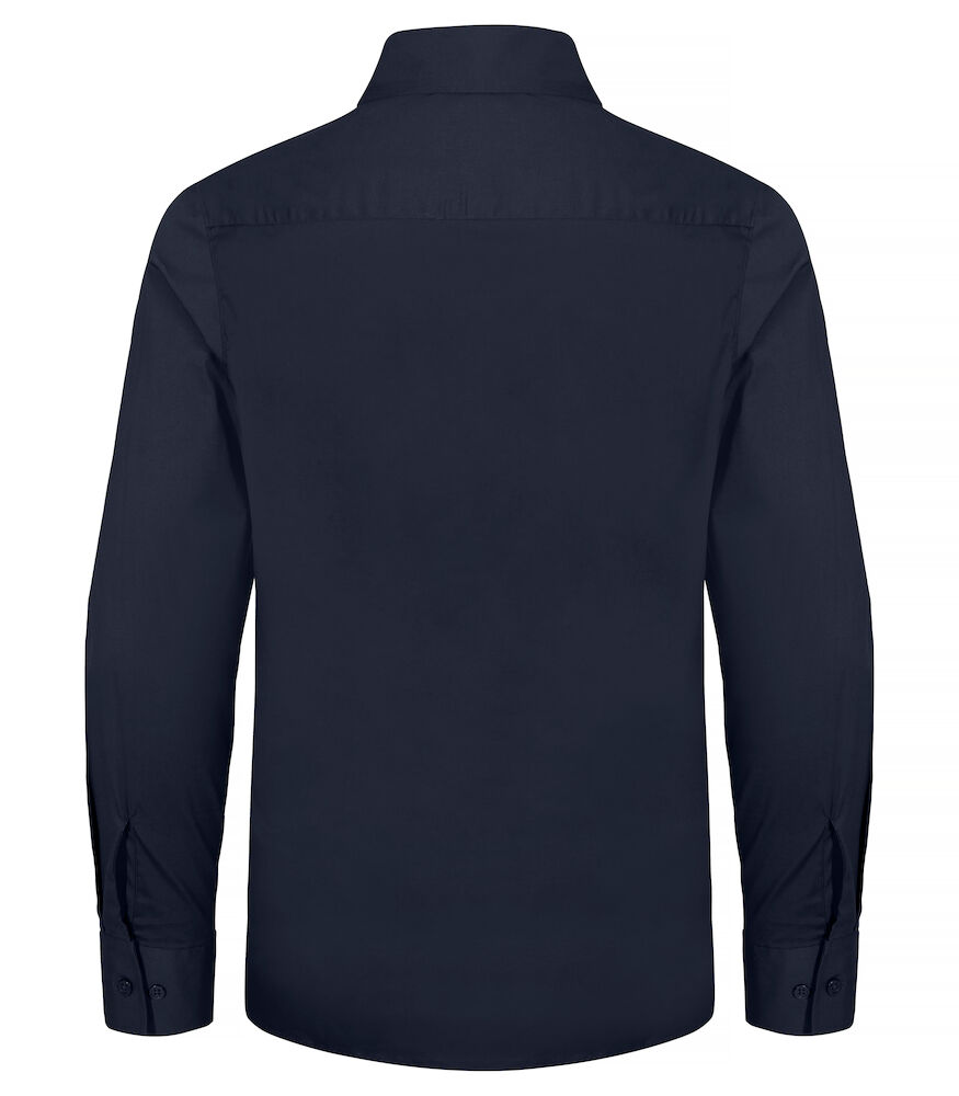 Stretch Shirt L/S 580 dunkelmarine 2XL