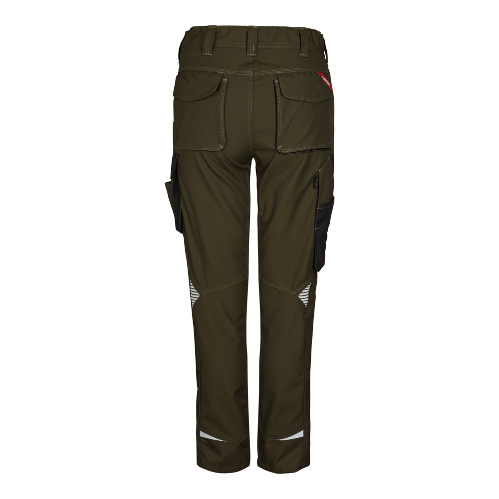 F. Engel Galaxy Damen Bundhose mit Schenkeltaschen 5320 waldgrün/schwarz CH44