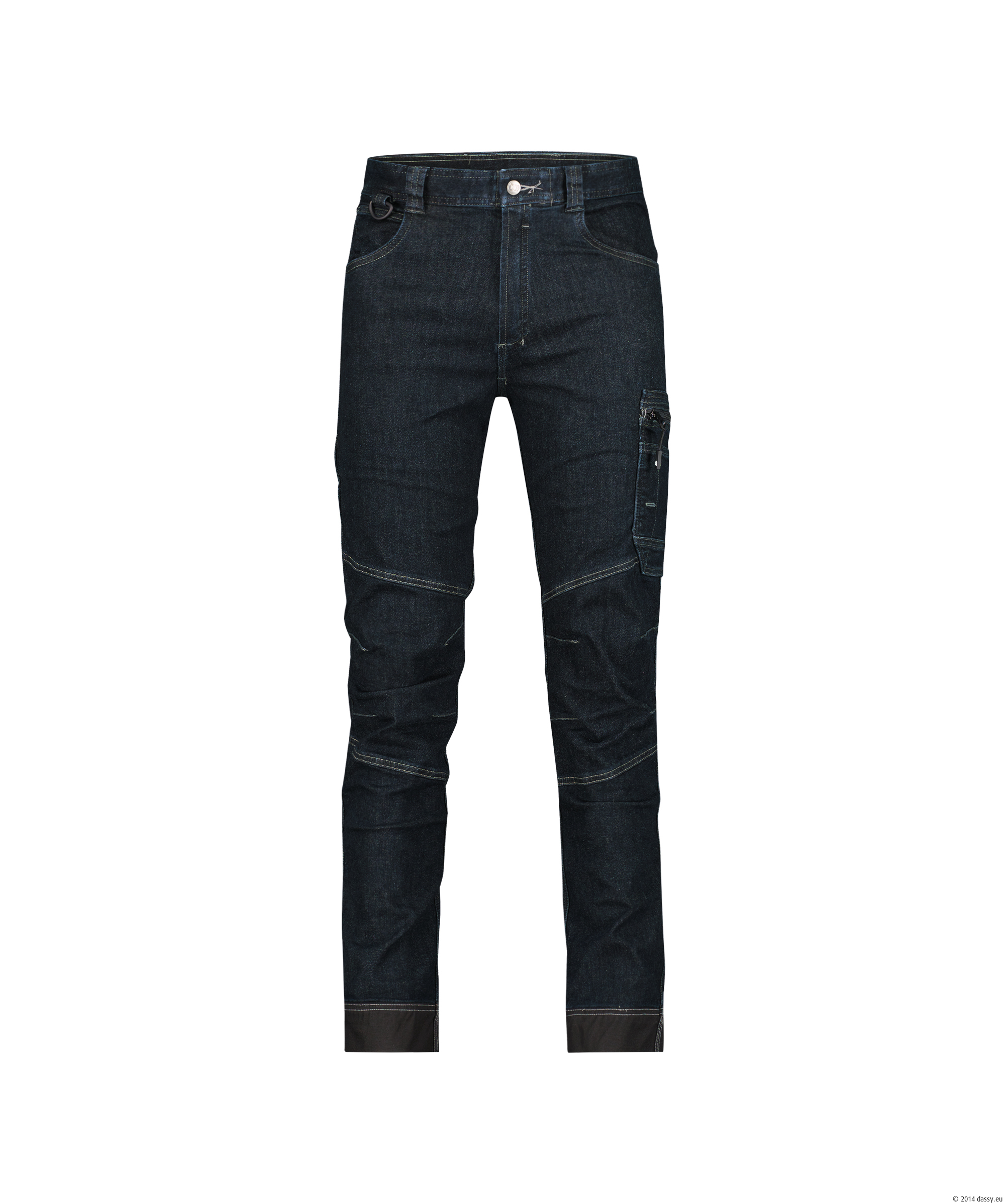DASSY® Osaka 6279-jeansblau-schwarz Standard, 42