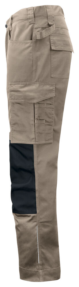 5532 ARBEITSHOSE MIT KNIEVERSTÄRKUNG MODERNER SCHNITT 82 khaki D116, Kurz