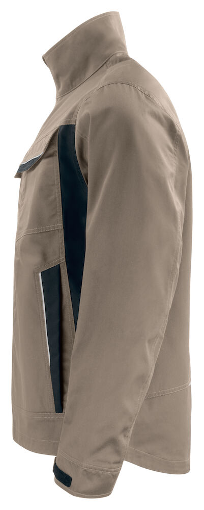 5425 SERVICE JACKE MIT KONTRASTELEMENTEN 82 khaki XS