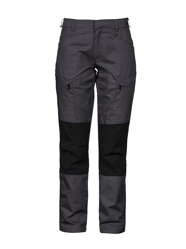 2521 DAMEN ARBEITSHOSE MIT STRETCHEINSÄTZEN MODERNER SCHNITT 98 grau C34