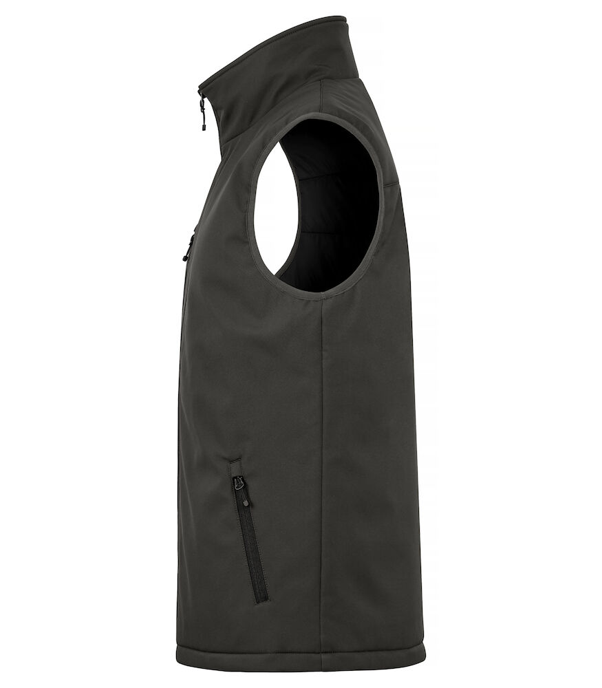 Padded Softshell Vest 945 dunkelgrau M
