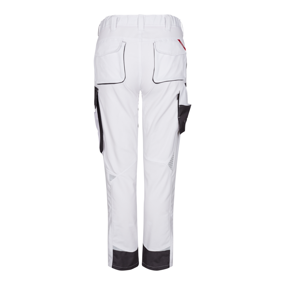 F. Engel Galaxy Damen Bundhose mit Schenkeltaschen 379 weiss/anthrazit CH44