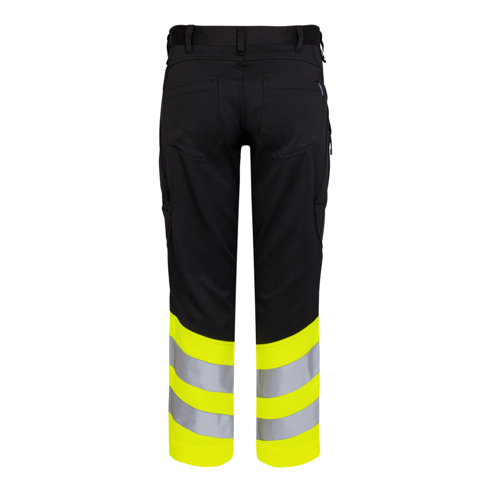 F. Engel Cordura Warn-Hose 2038 gelb/schwarz CH48C, Kurz