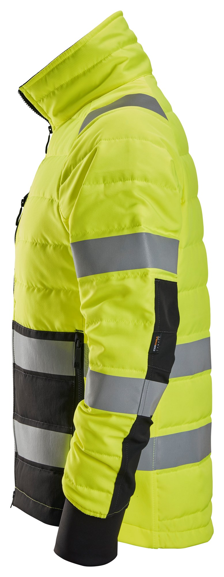 High-Vis-Jacke, leicht wattiert, Warnschutzklasse 2