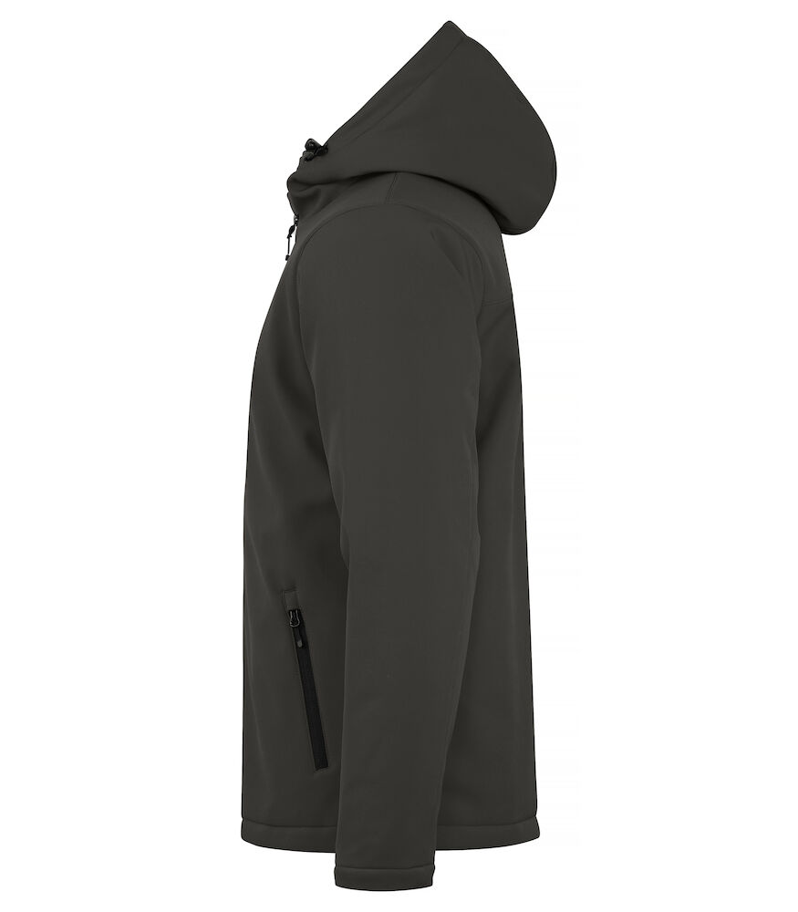 Padded Hoody Softshell 945 dunkelgrau S