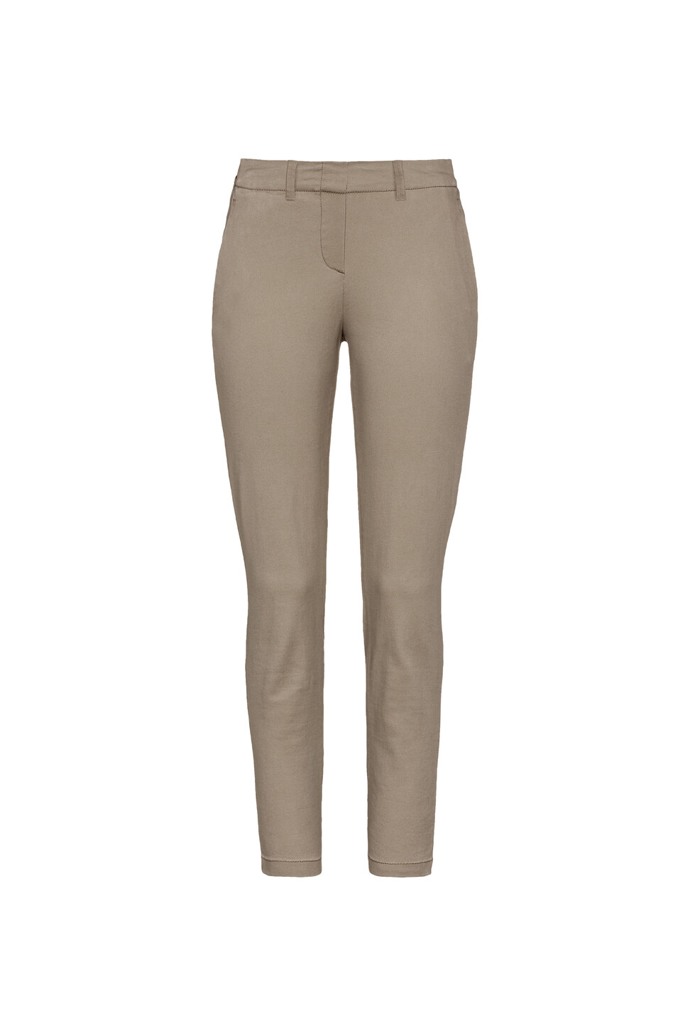 Hakro 7/8-Hose Stretch Damen 080-khaki XS