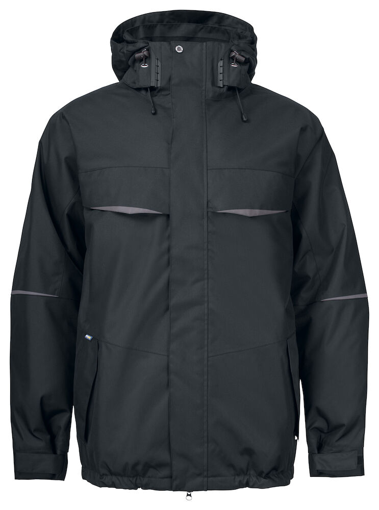 4423 GEFÜTTERTER WASSER- UND WINDDICHTER PARKA 99 schwarz XL
