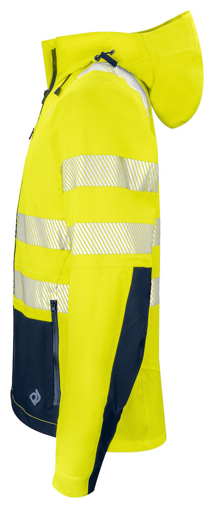 6416 FUNKTIONS JACKE EN ISO 20471 KLASSE 3/2 10 gelb/marine hv M