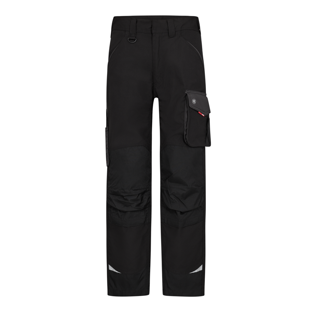 F. Engel Galaxy Arbeitshose mit Schenkeltaschen 2079 schwarz/anthrazit CH44C, Kurz