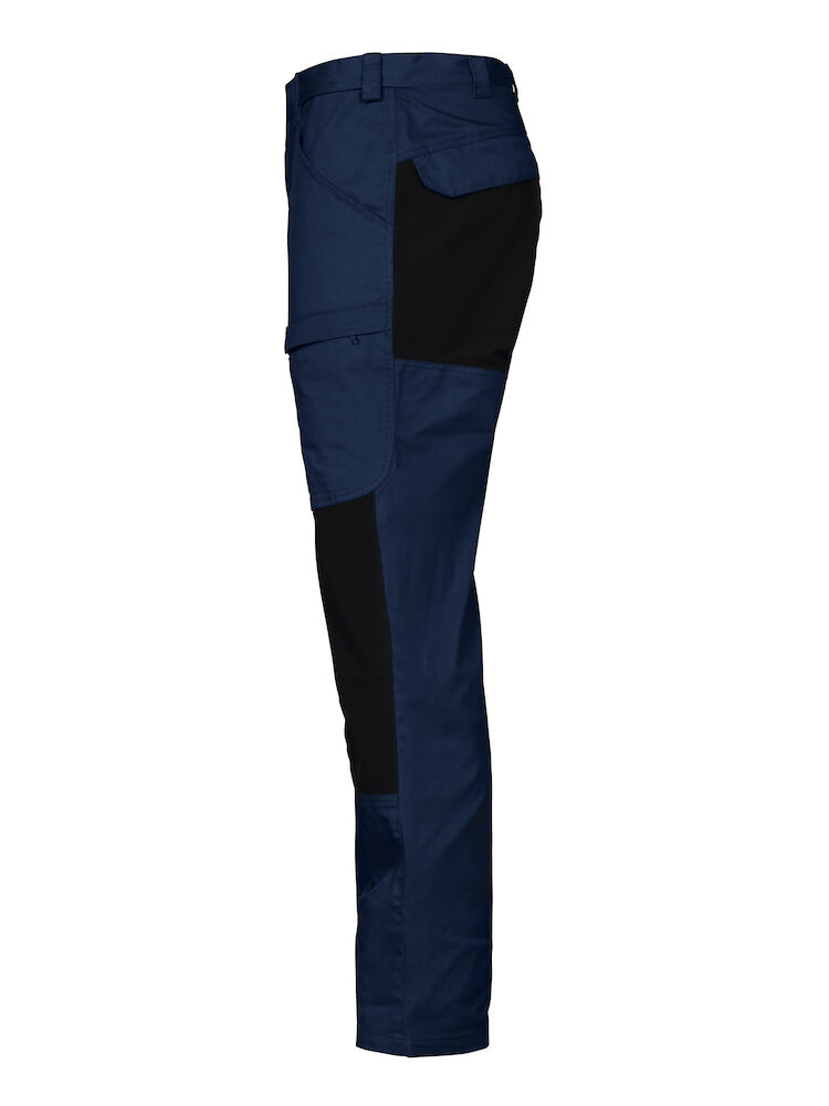 2520 ARBEITSHOSE MIT STRETCHEINSÄTZEN MODERNER SCHNITT 58 marineblau C50, Standard