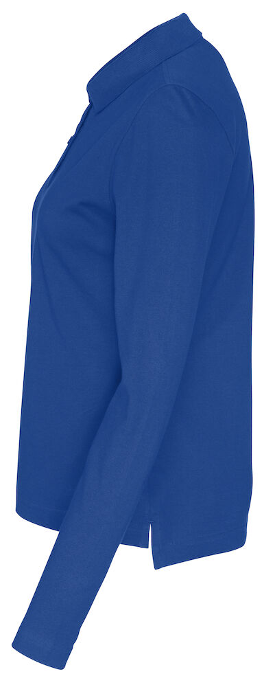 Pique Long Sleeve Lady 767 royalblue M