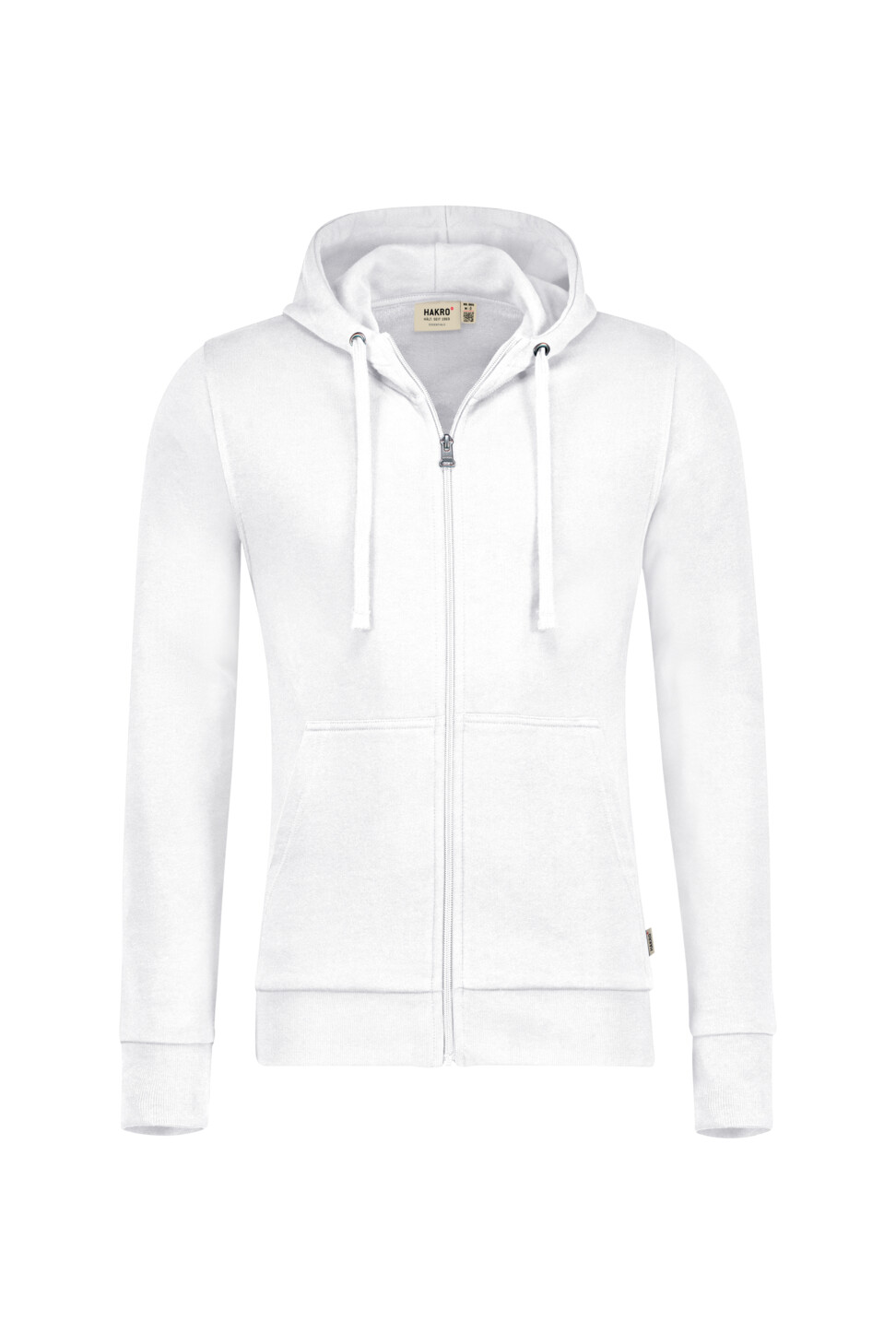 Hakro Kapuzen-Sweatjacke Premium 001-weiss 3XL