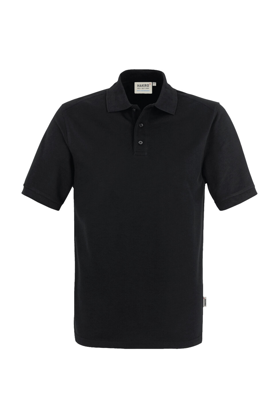 Hakro Mikralinar Pro Poloshirt 405-hp schwarz 2XL