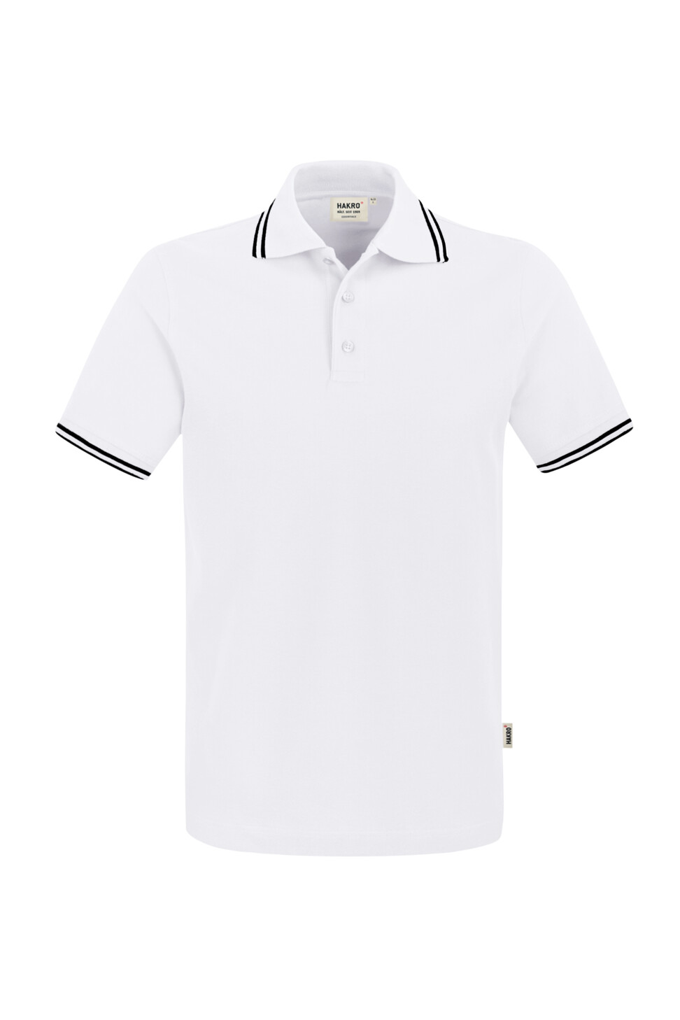 Hakro Poloshirt Twin-Stripe 001-weiss XL