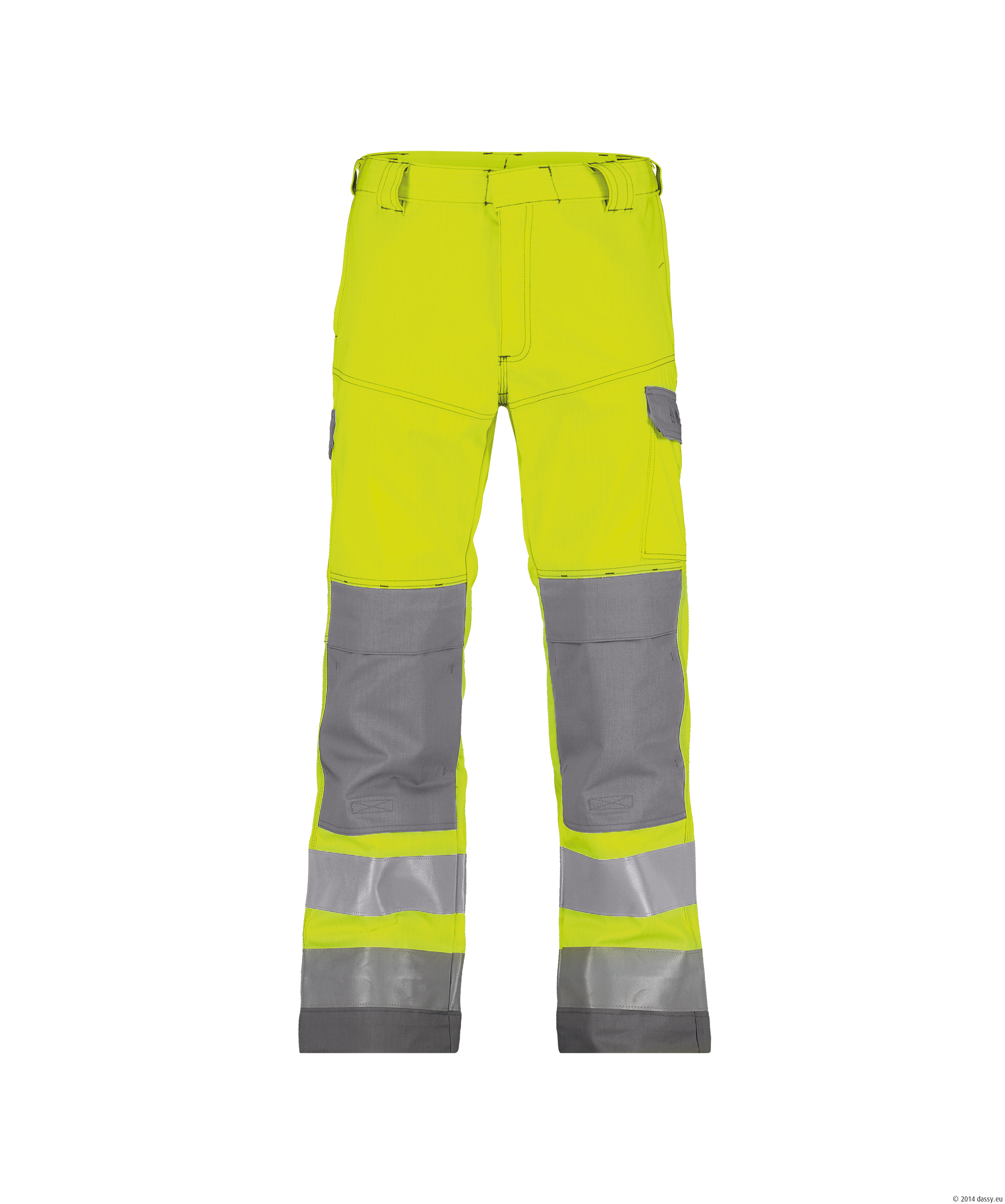 DASSY® Manchester 6943-neongelb-grafitgrau Standard, 38