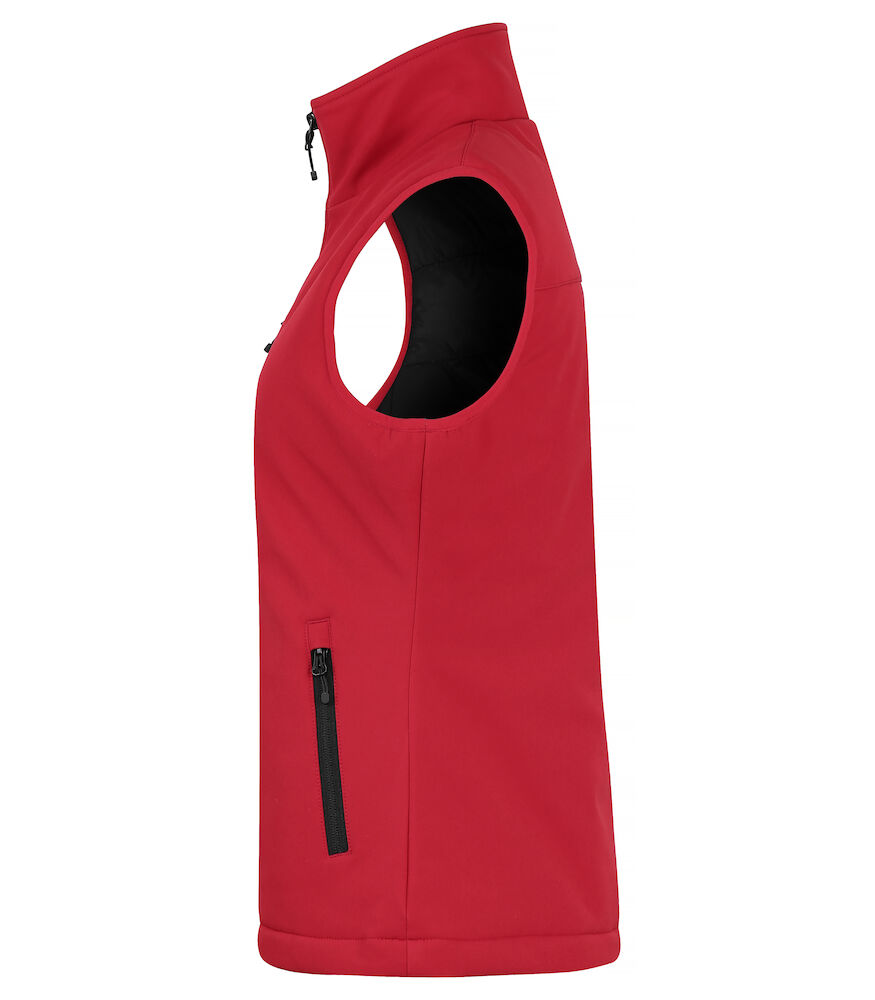 Padded Softshell Vest Women 35 rot XS