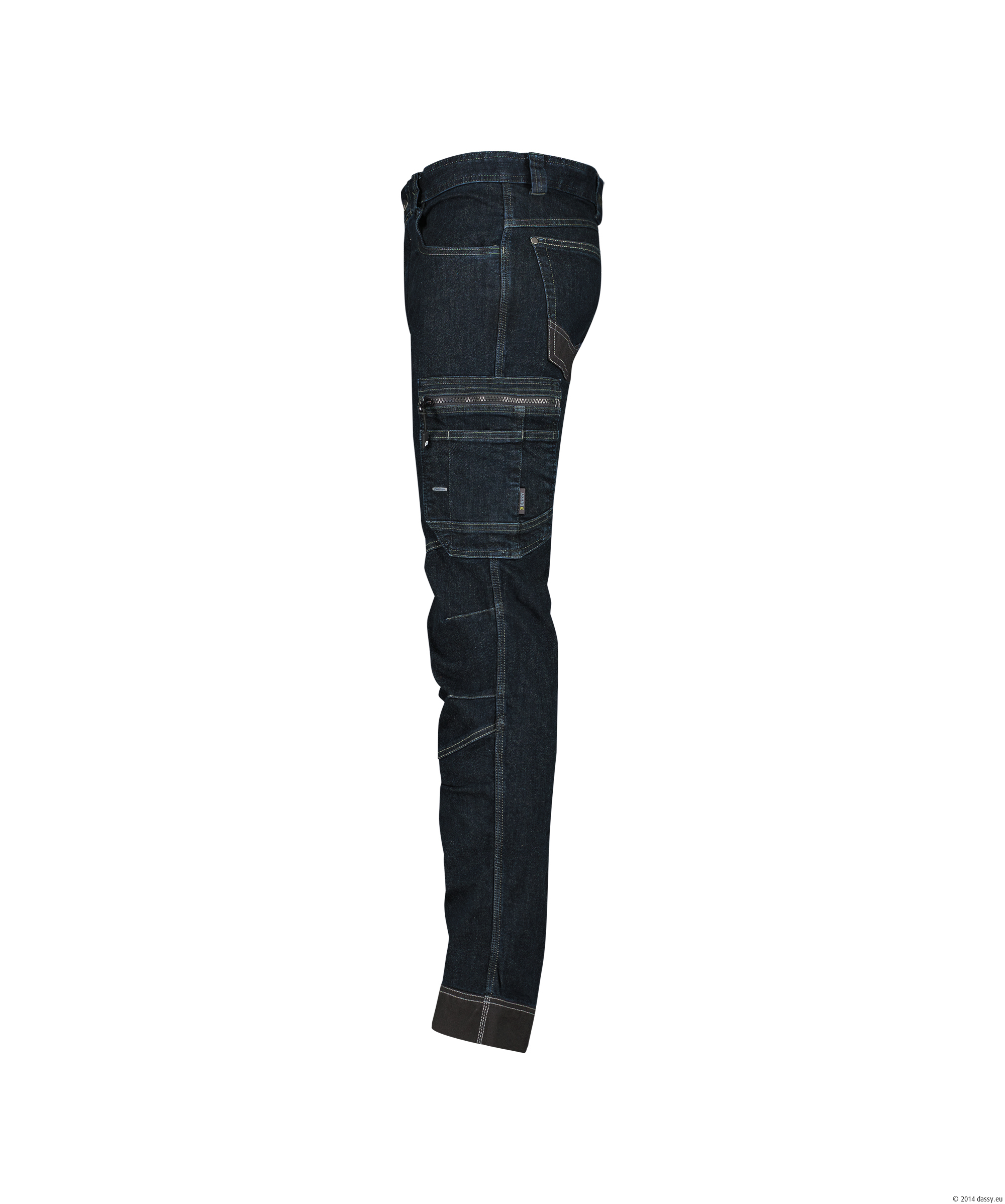 DASSY® Osaka 6279-jeansblau-schwarz Standard, 42