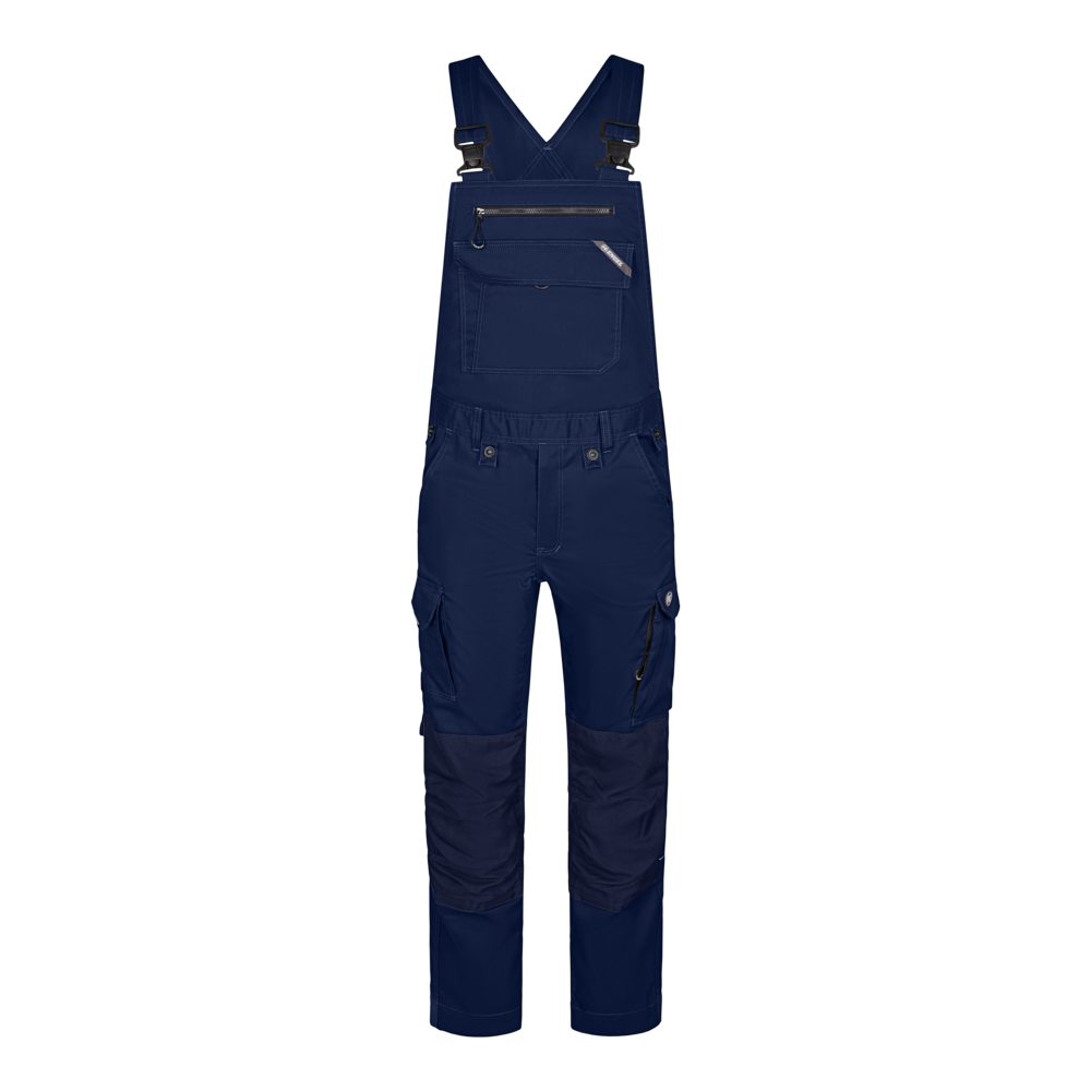 F. Engel X-treme Stretch Latzhose 165 blueink CH48C, Kurz