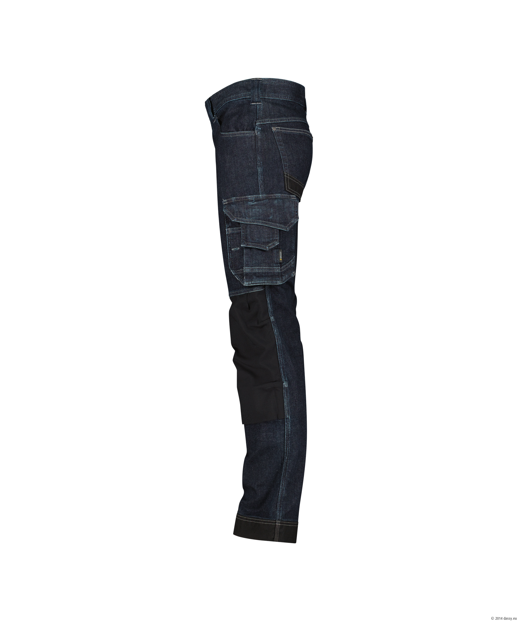 DASSY® Kyoto 6279-jeansblau-schwarz Standard, 42