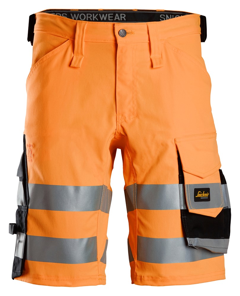 High-Vis-Stretchshorts, Warnschutzklasse 1
