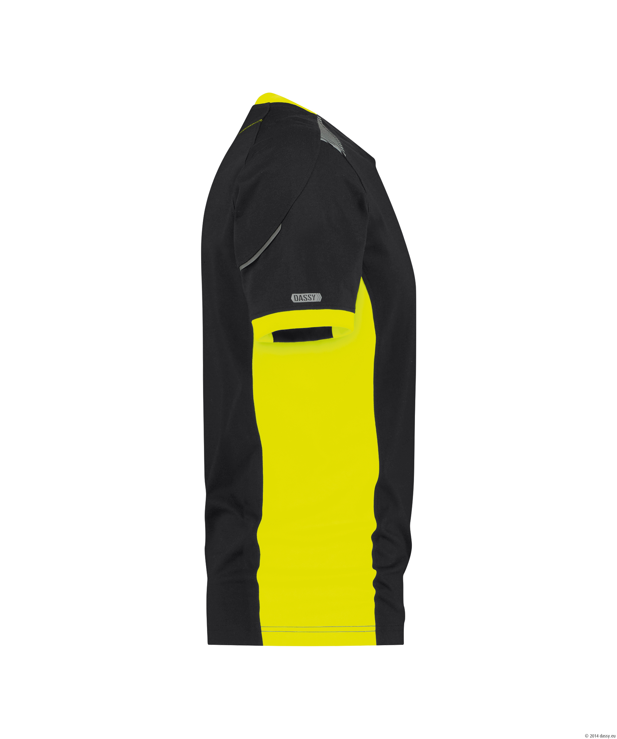 DASSY® Tampico 6790-schwarz-neongelb XL