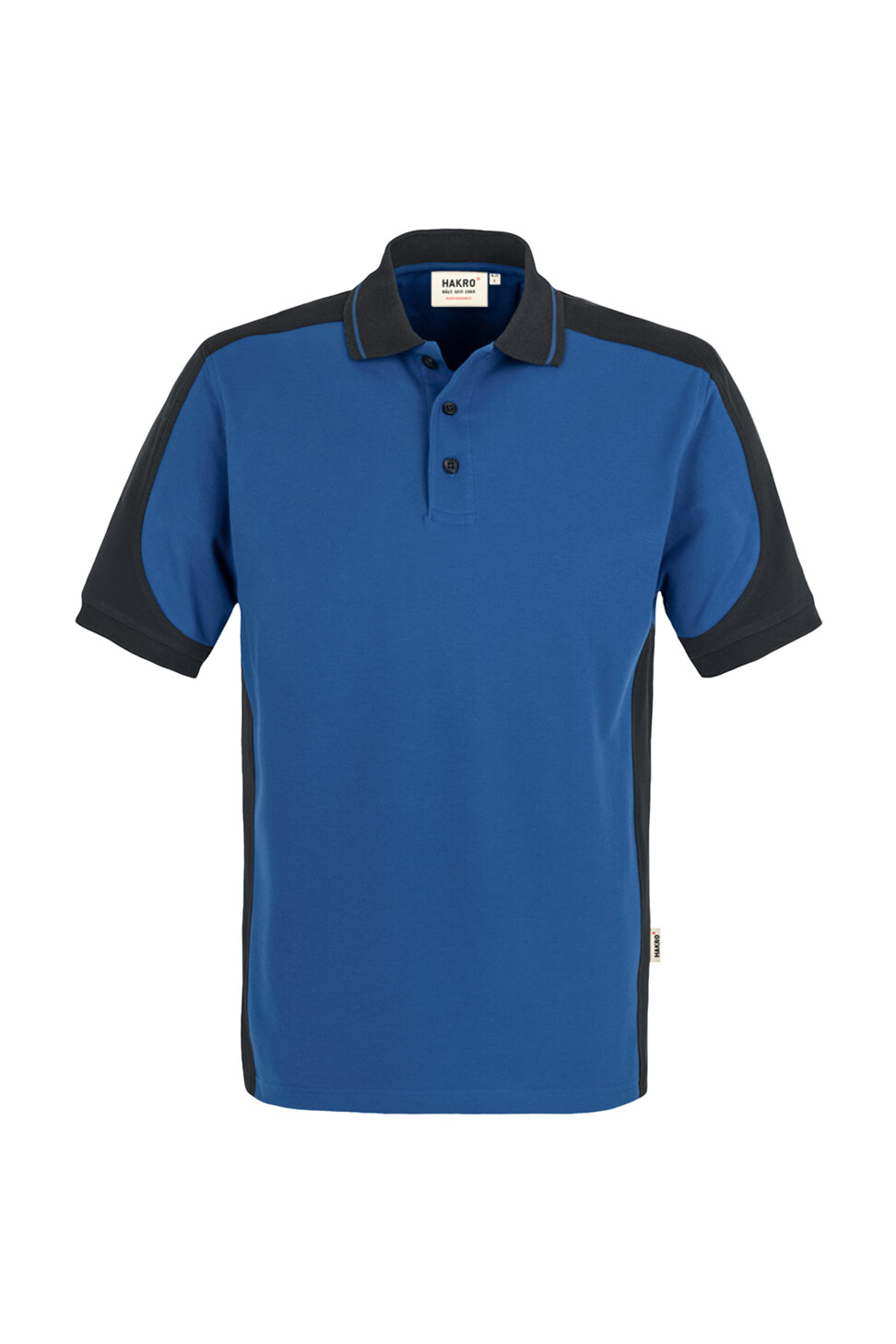 Hakro Poloshirt Contrast Mikralinar 010-royalblau XL