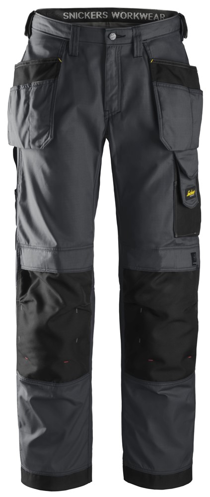 Handwerkerhose mit Holstertaschen, Rip-Stop