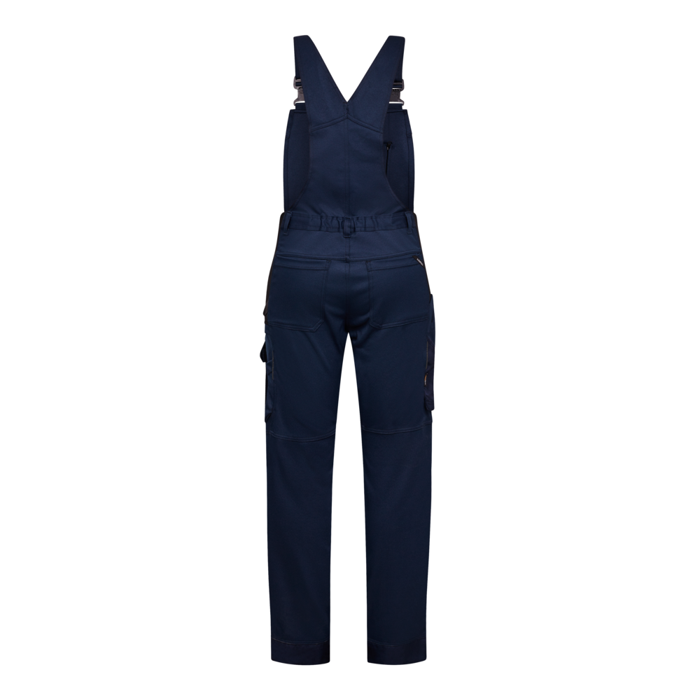 F. Engel X-treme Super Stretch Latzhose 165 blueink CH48C, Kurz