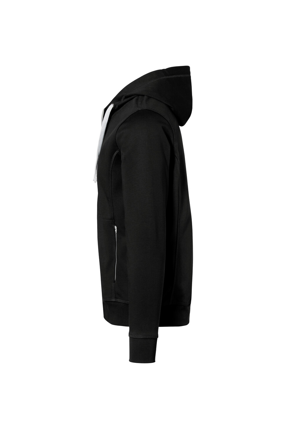 Hakro Kapuzenjacke Bonded 005silber-schwarz/silber XS