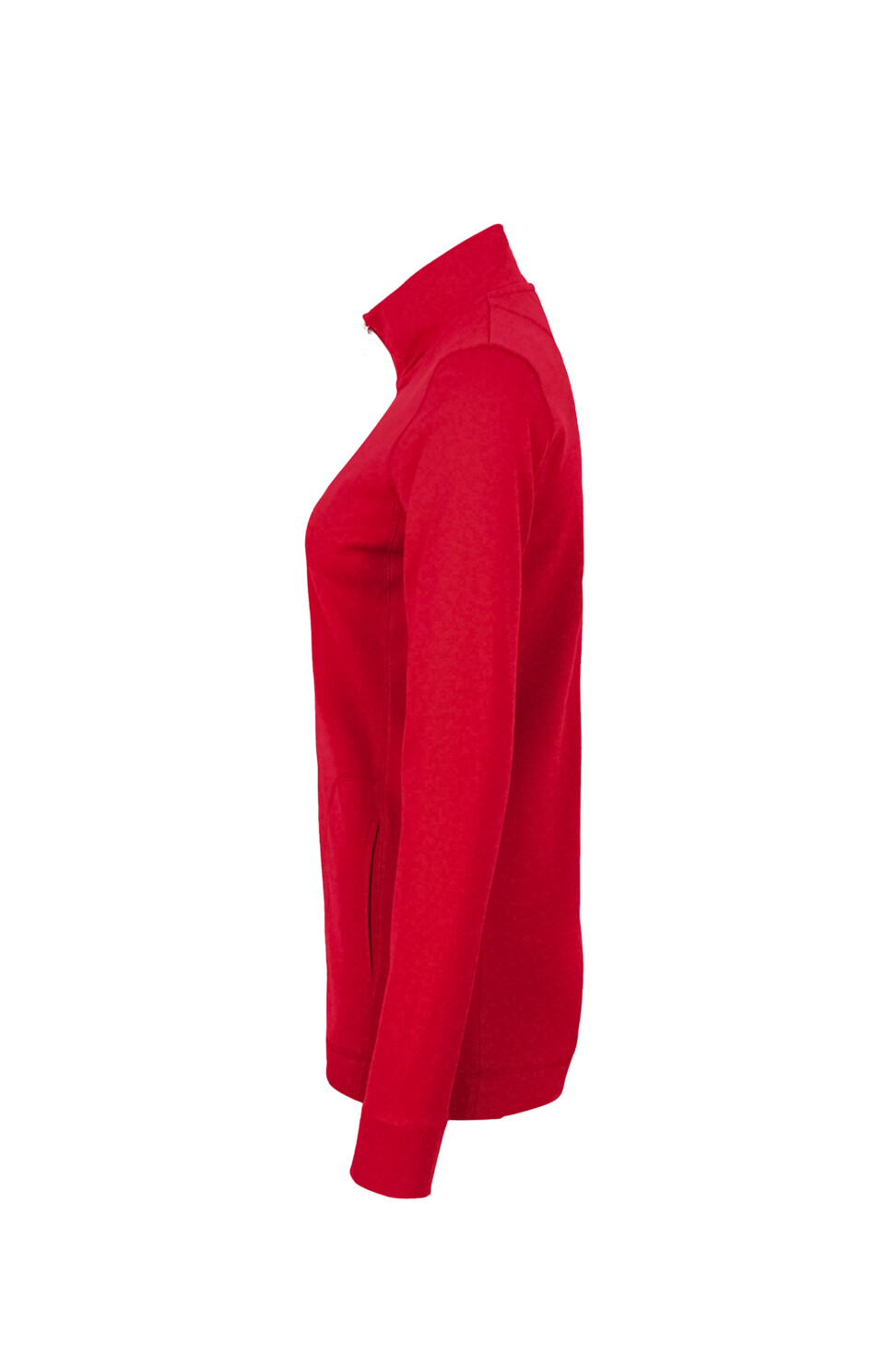 Hakro Damen Interlockjacke 002-rot L